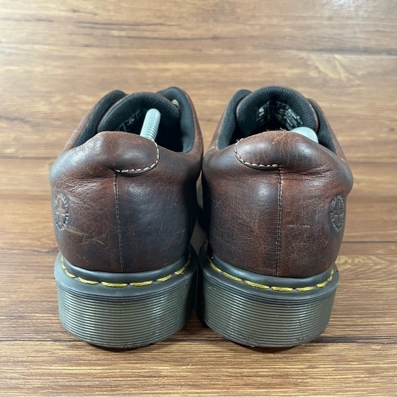 Dr. Martens DOCS Brown Leather Low Top Oxfords Sneakers Men’s Size 11 Shoes - Picture 4 of 10